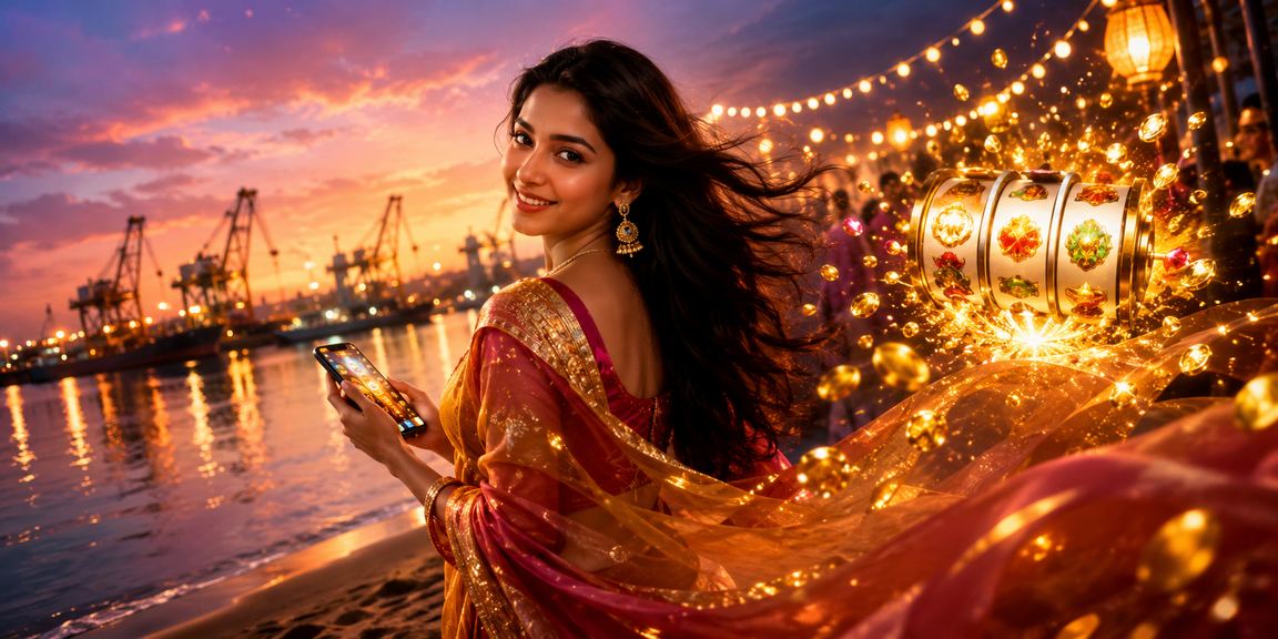 খুলনায় শাড়ি পরে স্লট গেম খেলছেন একজন বাংলাদেশি নারী