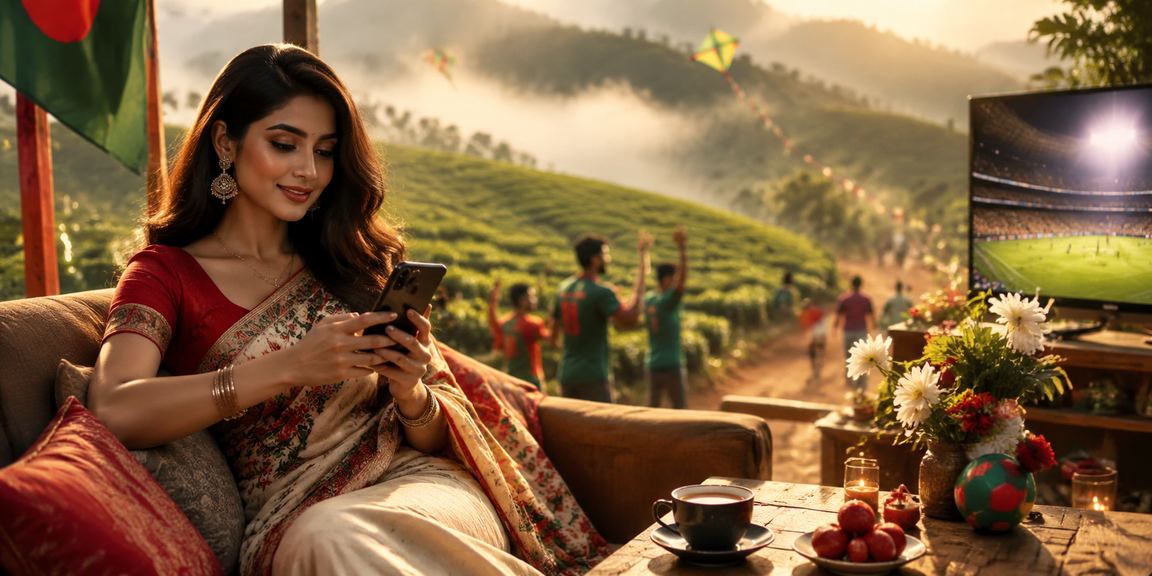 রংপুরে পহেলা বৈশাখে 832 - এ স্পোর্টস বেটিং উপভোগ করছেন একজন ব্যবহারকারী